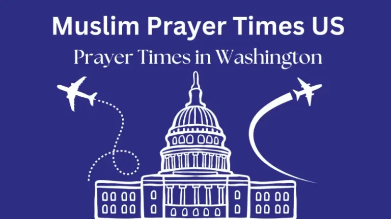 Prayer Times Washington DC | Fajr, Dhuhr, Asr, Maghrib, Isha 6 Prayer Time Washington