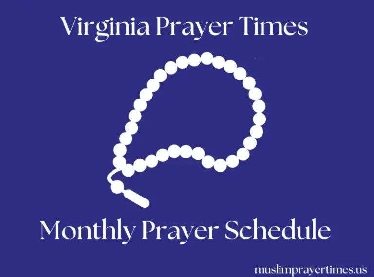Prayer Time Virginia Fajr, Duhr, Asr, Maghrib, and Isha 1 Monthly Prayer Time Virginia for Muslims