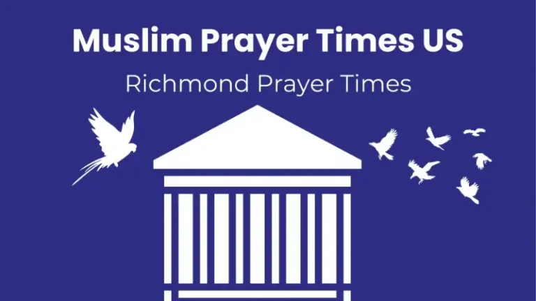 Prayer Times in Richmond VA | Accurate Salah Schedule 5 Prayer Times in Richmond