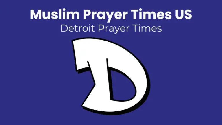 Prayer Times Detroit